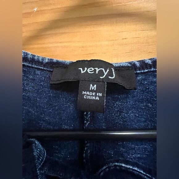 Very J size M denim mini dress - Picture 4 of 7